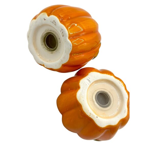 Vintage Pumpkin and Turkey Salt and Pepper Shakers Fall Thanksgiving - Picture 5 of 11